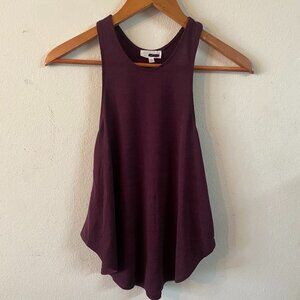CUT LABEL XXS PURPLE TANK TOP / NEW WITHOUT TAG
